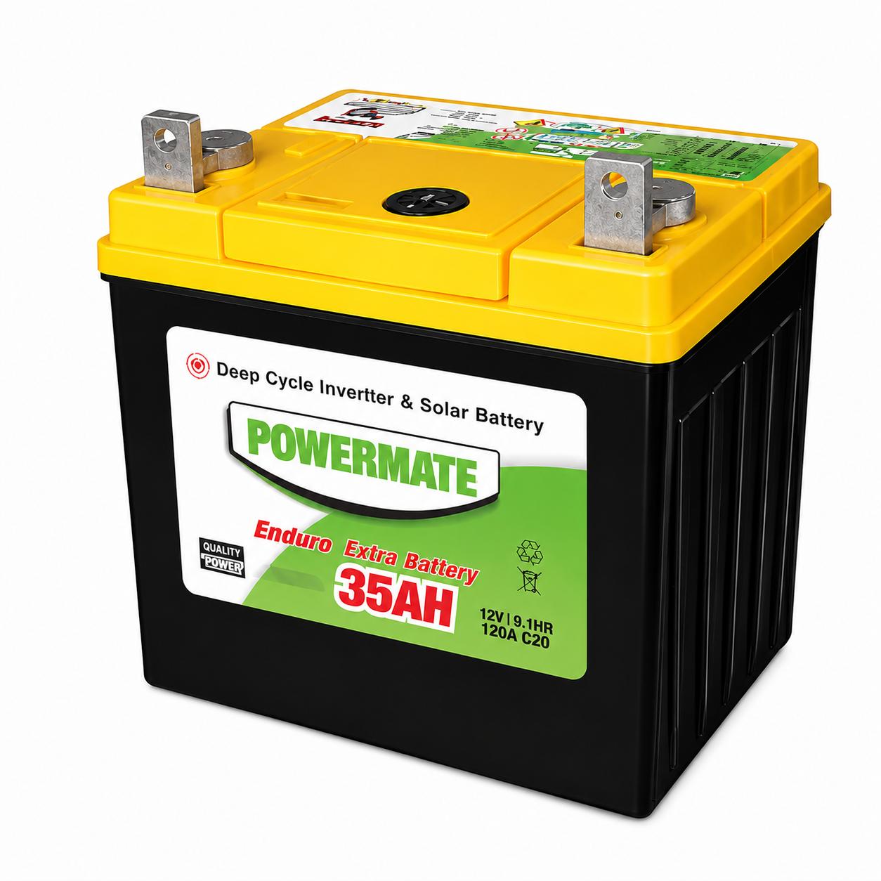 35Ah 12V Powermate MF Solar Battery