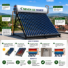 Seven SS solar water heater Kenya