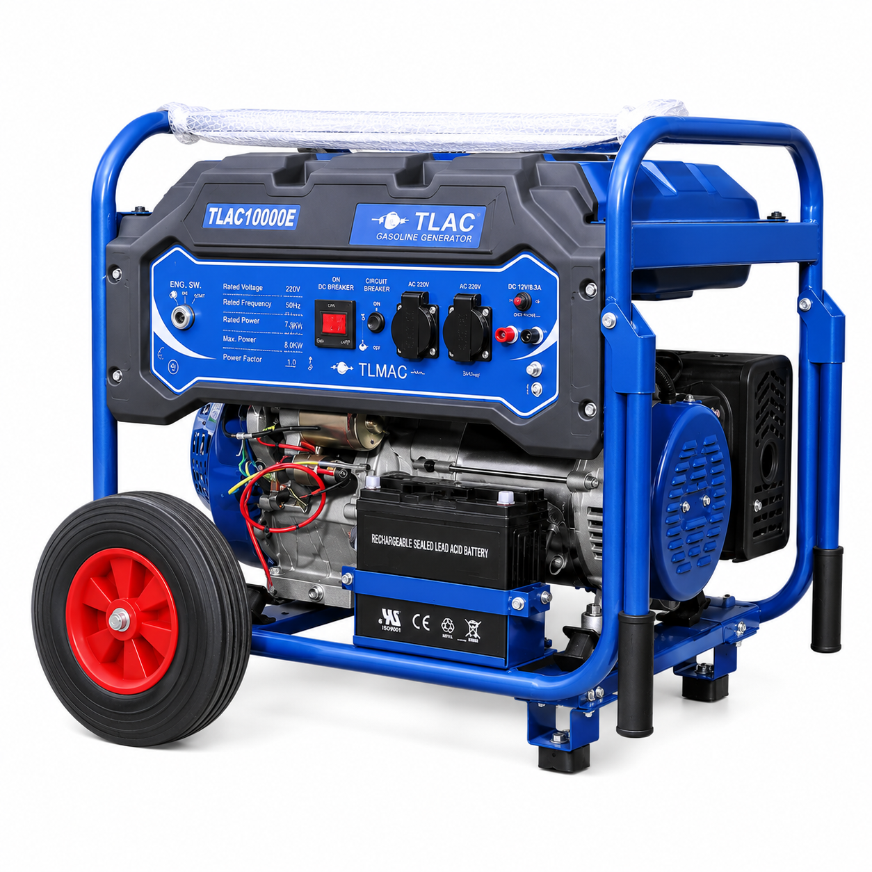 4kVA TLAC Original Petrol Key Start Generator