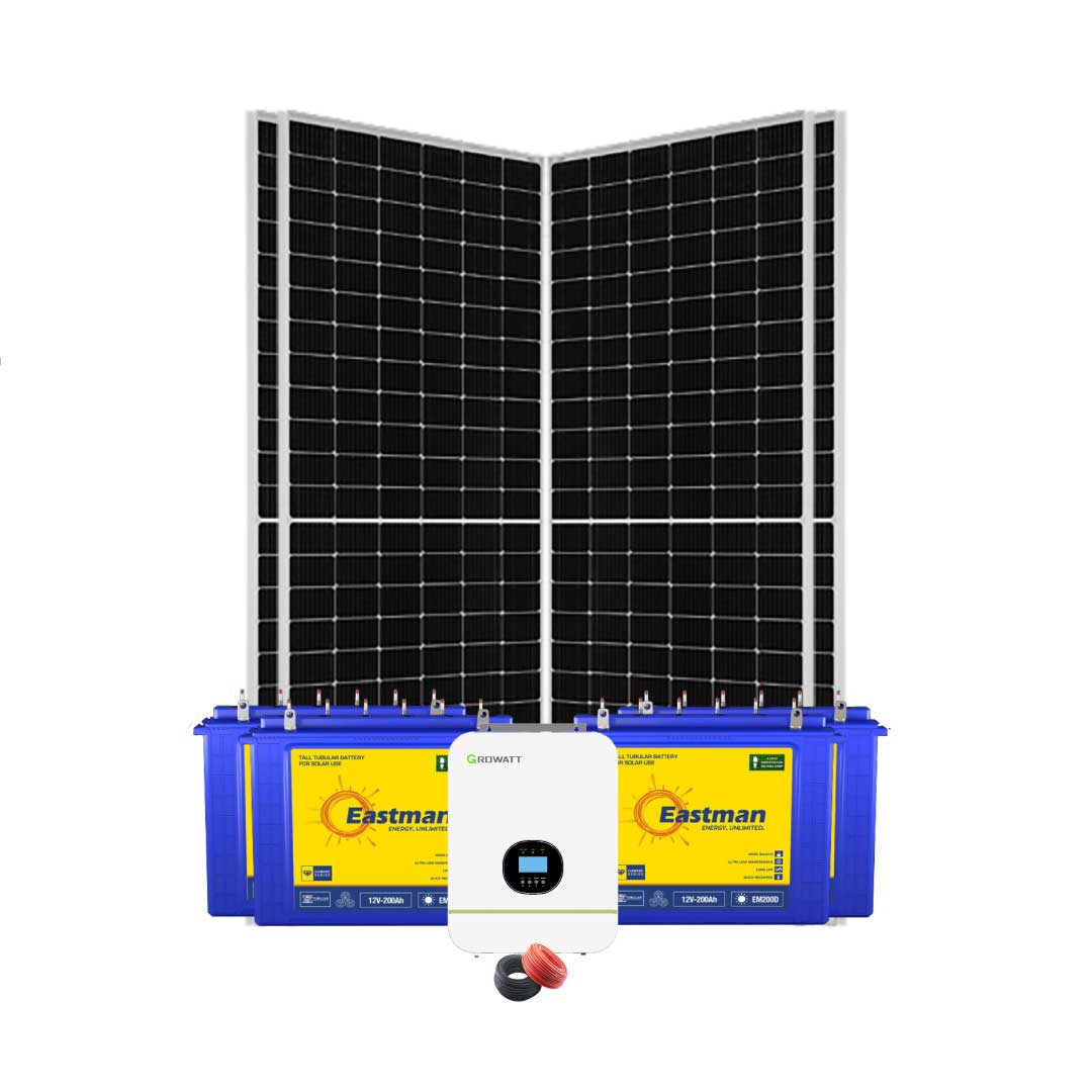 5kW Growatt Eastman Acid-Gel Solar Kit