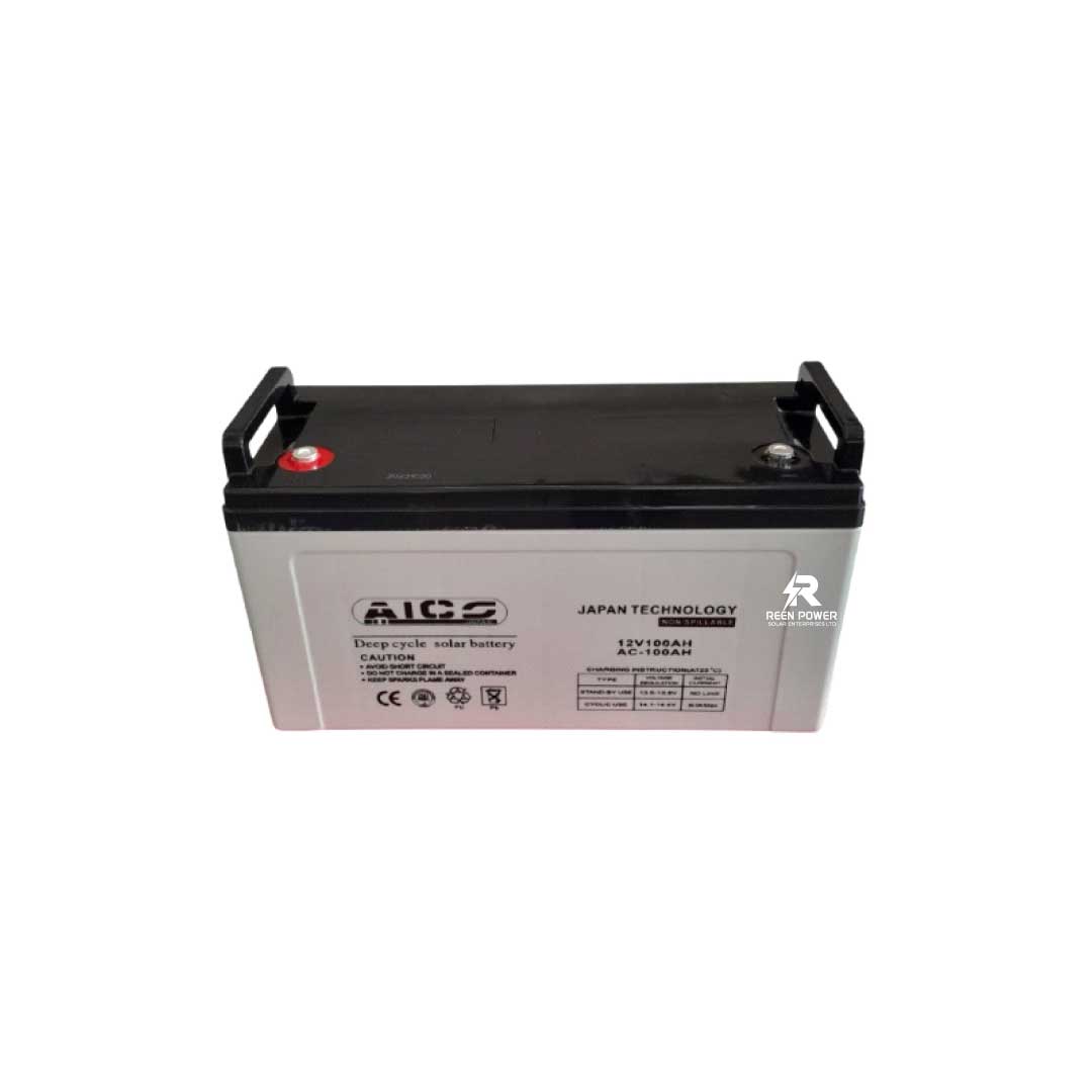 Aico 12V 100Ah Deep Cycle Solar Battery
