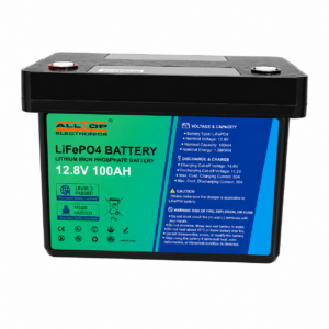 1.28 kW / 100 Ah AllTop Lithium Battery – 12 V