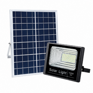 100W Alltop 0427B100-02 Solar LED Flood Light – High Brightness Outdoor Lighting