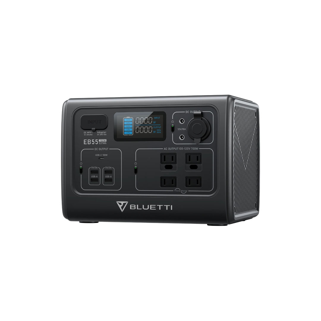 700W (537Wh) Bluetti USA EB55 Portable Power Station