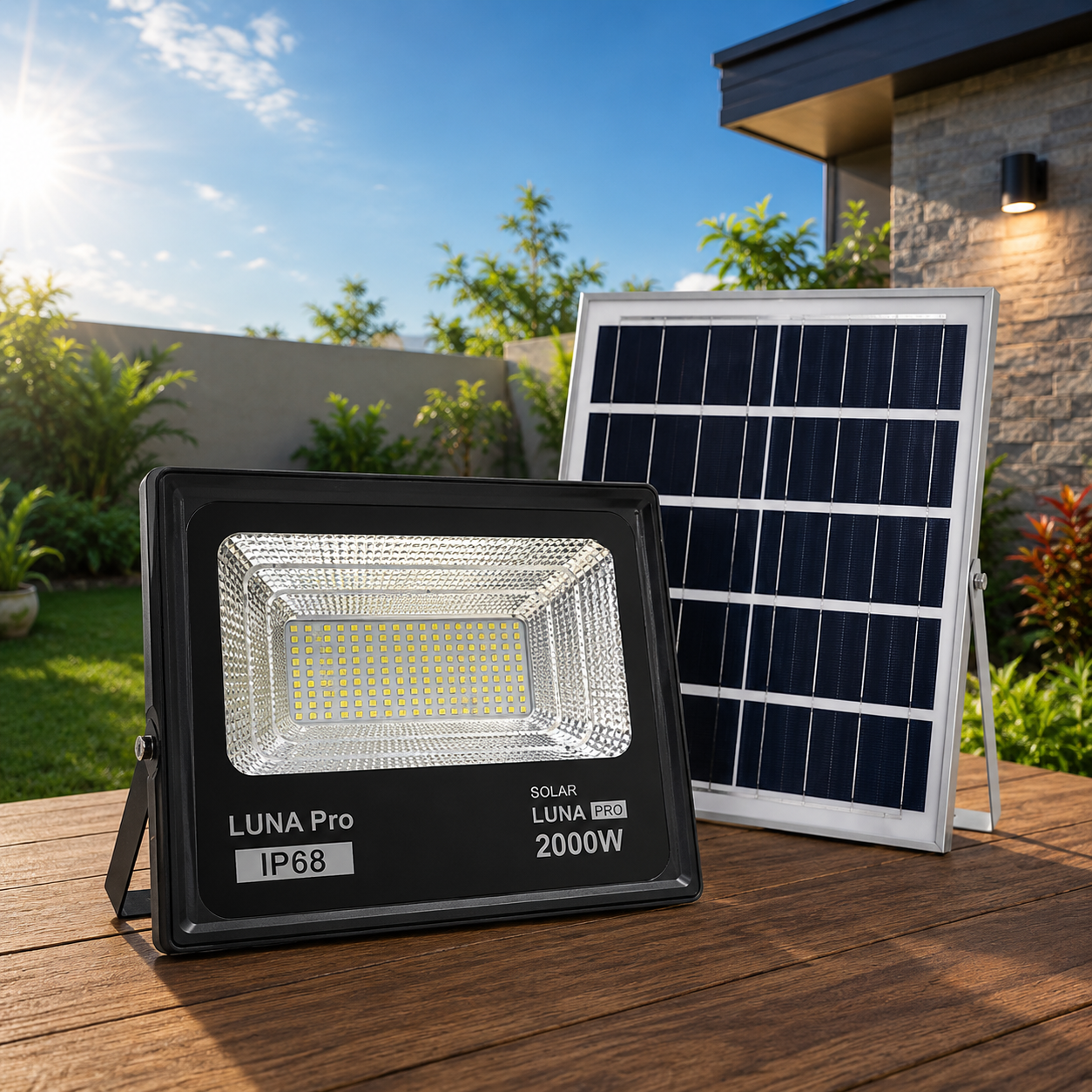 2000 Watts Luna Solar Flood Light 2000 Watts Luna Solar Flood Light