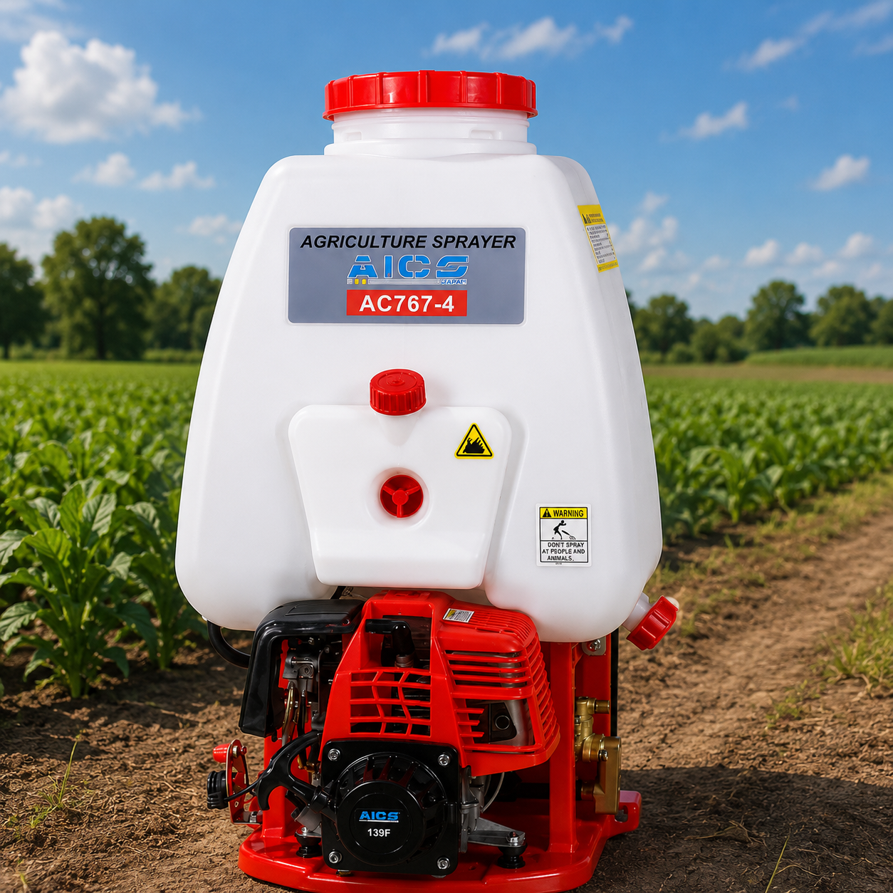 25 Litres AC767-4 Aico Japan Petrol Knapsack Sprayer 25 Litres AC767-4 Aico Japan Petrol Knapsack Sprayer