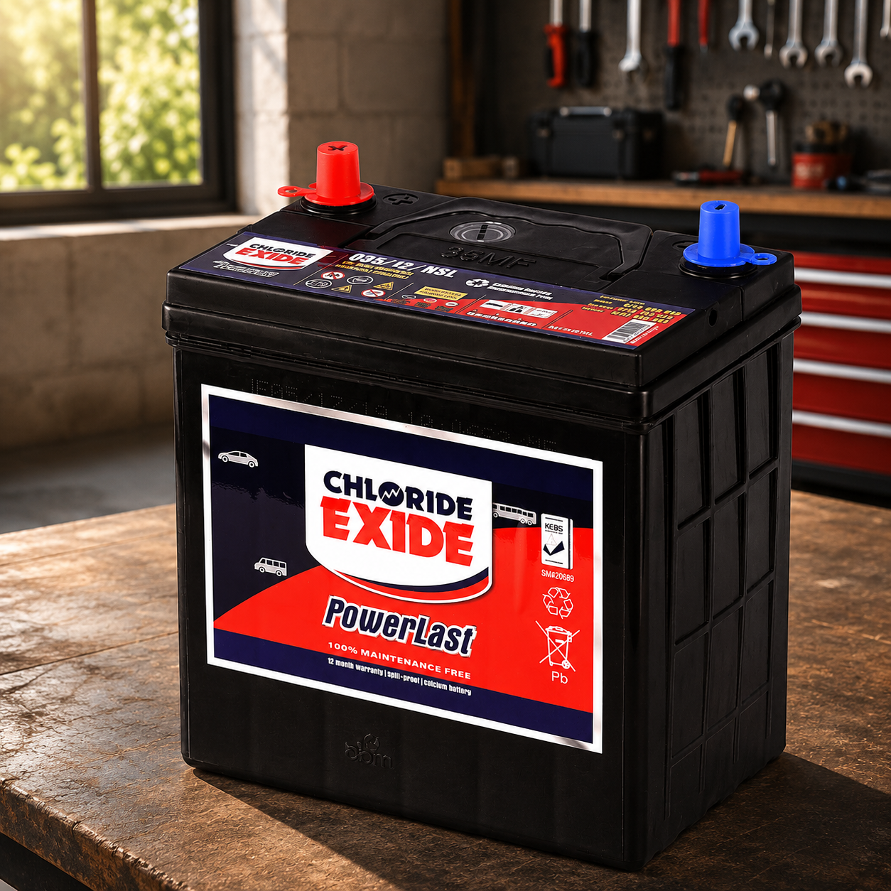Chloride Ultrapower MF 040 Maintenance-Free Car Battery Chloride Ultrapower MF 040 Maintenance-Free Car Battery