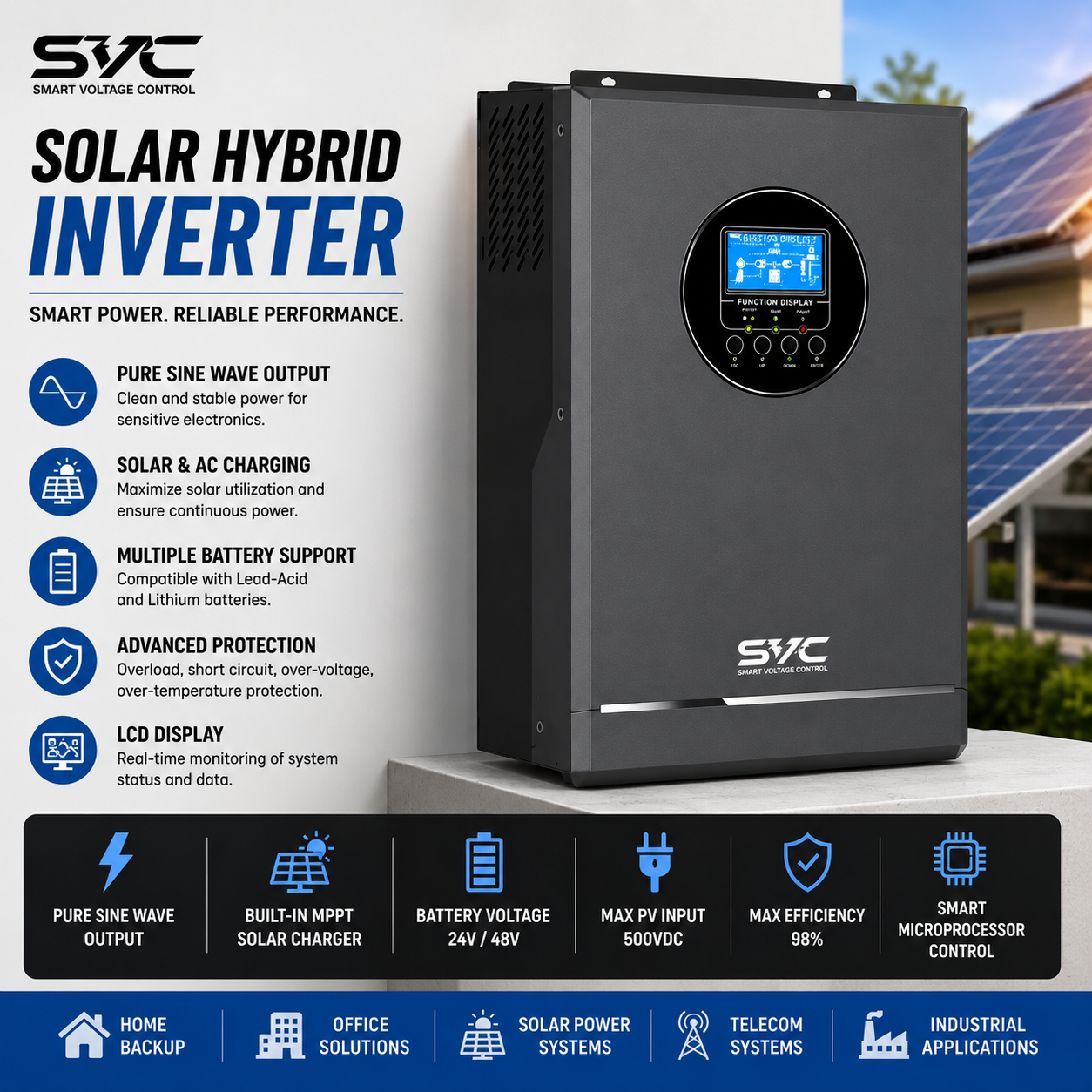 SVC solar inverter price Kenya
SVC solar inverter price Kenya