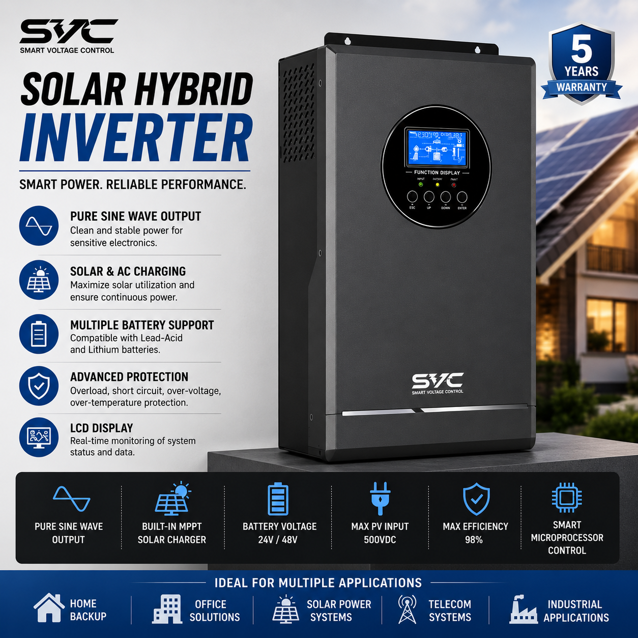 SVC solar inverter price Kenya
SVC solar inverter price Kenya
