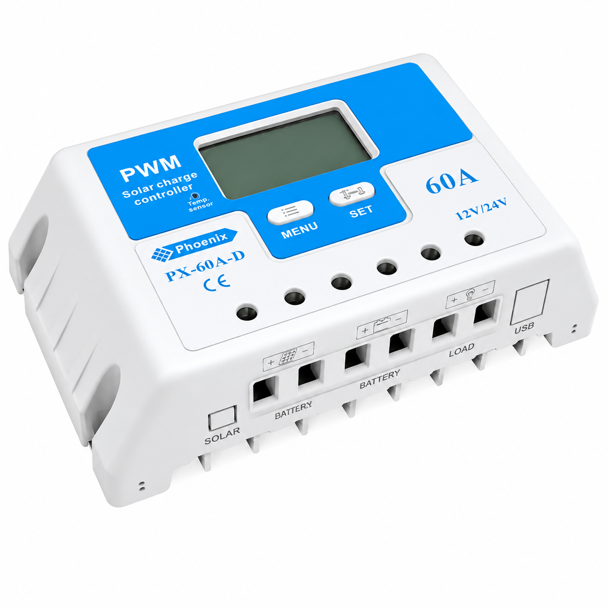 60A 12V/24V/48V Digital Solar Charge Controller – Phoenix Series