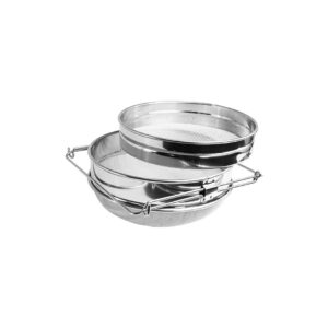 Stainless Steel Double Sieve – Premium Honey Strainer for Beekeeping Filtration