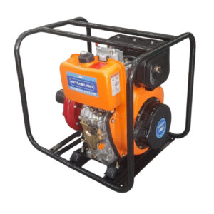 3" 16HP AMDP80ZDHP Astramilano Diesel Water Pump – Red Cast Iron Pump Engine, 100m Head, High Pressure