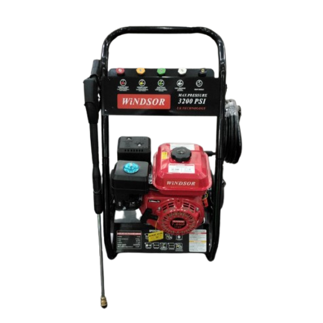 3200PSI Windsor UK Petrol Carwash Machine – High Pressure Washer