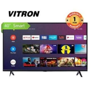 Vitron 40 Inch Frameless SMART ANDROID TV, Appstore NETFLIX, YOU-TUBE Television
