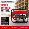 Powermate PMT4800E 3KW Gasoline Generator - Key Start - Image 2