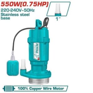 Total 550W(0.75hp) Submersible Water Pump (TWP65506)