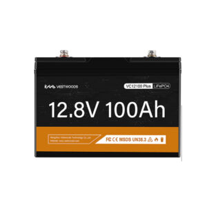 1.28kWh 12.8V 100Ah Vestwoods Lithium Battery – VC12100 (LiFePO₄ Cells)