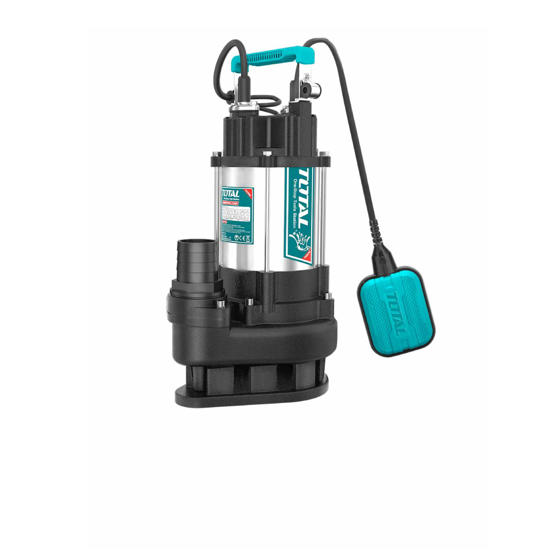 TOTAL TWP7150026 Sewage Submersible Pump – 1.5kW / 2HP