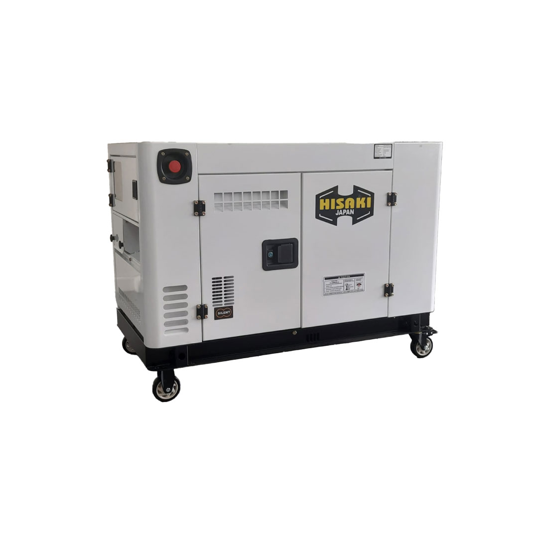 19Kva HK19000SNA-D Hisaki Japan Diesel Generator Double Switch Single And Three Phase