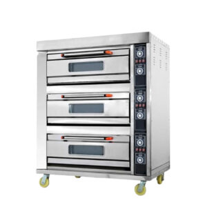 3 Deck 6 Tray Premier Electric Oven – Commercial Bakemaster Series