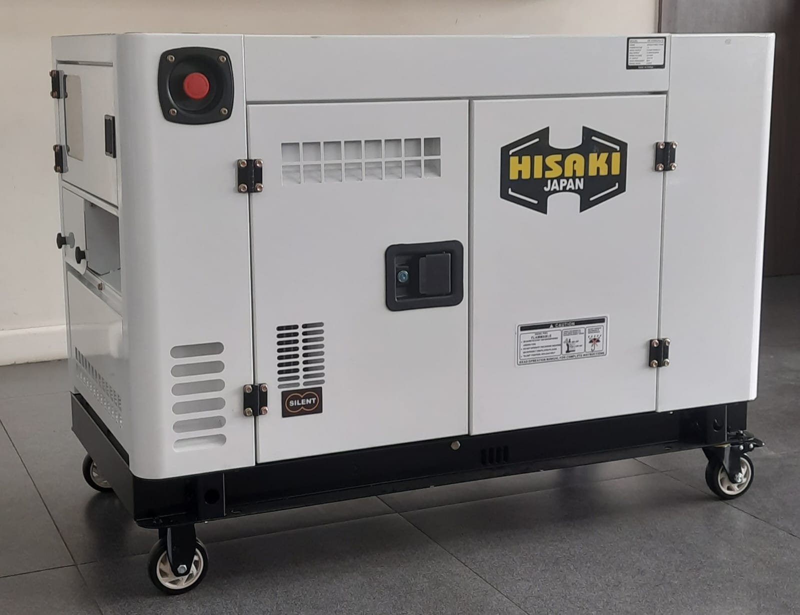 15kVA Hisaki Japan HK16000SNA-D DIESEL Generator Closed Type Single and Three Phase