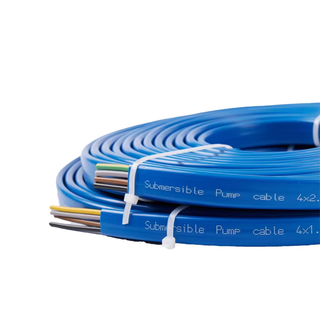 4.0mm Powermate Submersible Pump Cable 4-Core – Flexible Flat Type (Per Meter)