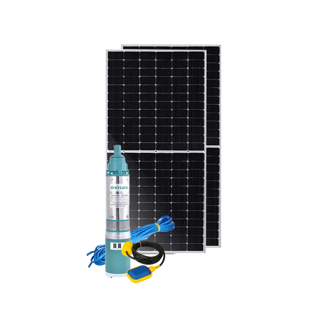 40m Head Shiyuan Solar DC Pump – Complete Kit
