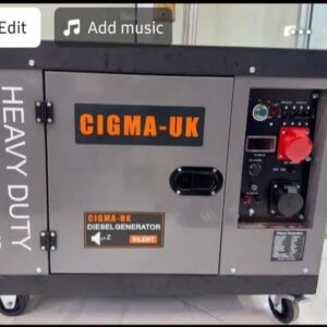 12kVA CIGMA-UK Diesel Silent Inverter Generator – Dual Power, ATS