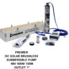 400W Premier DC Solar Brushless Submersible Pump 48V - Model 3TG1.5-105-400W/48V - Image 2