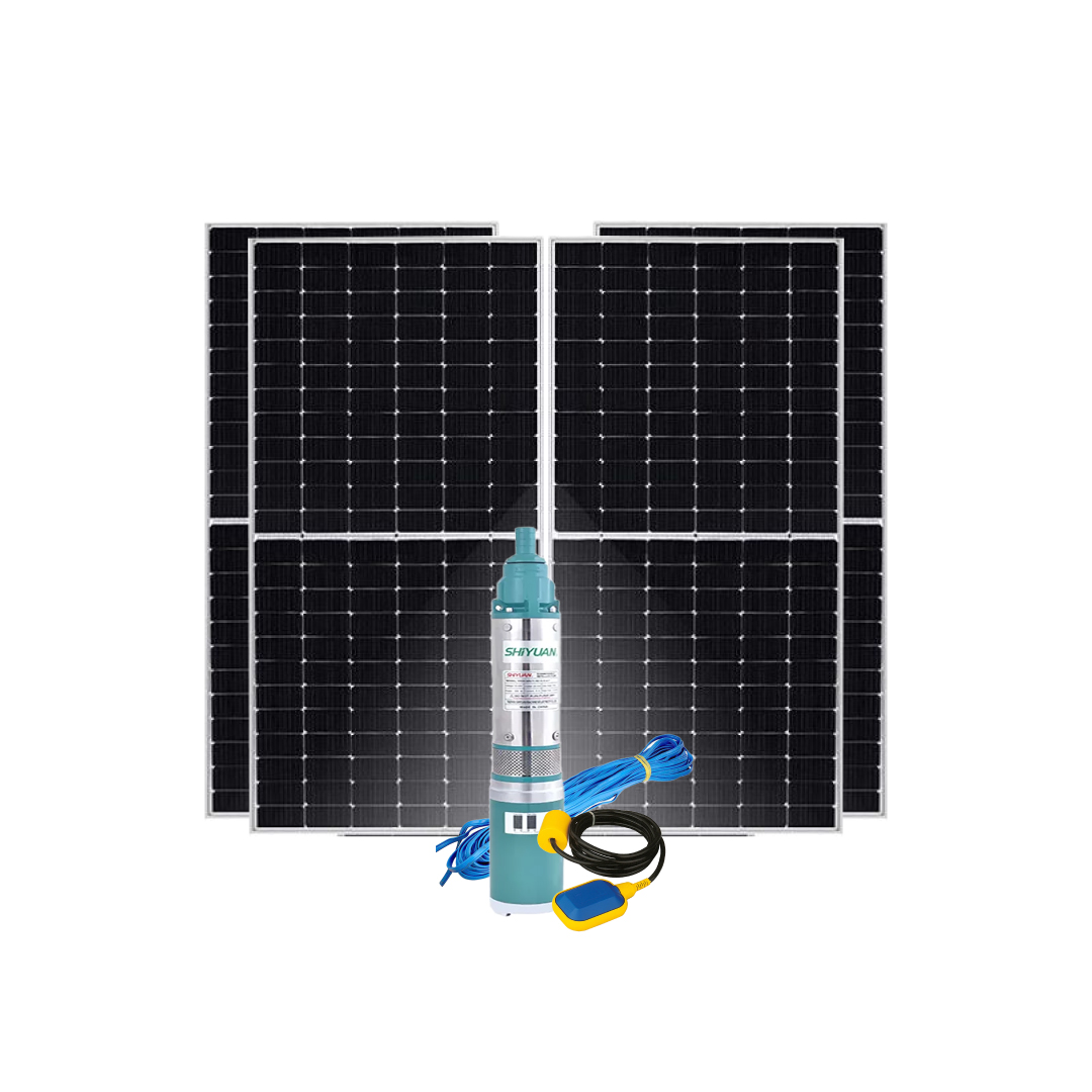 70m Head Shiyuan Solar DC Pump – Complete Kit