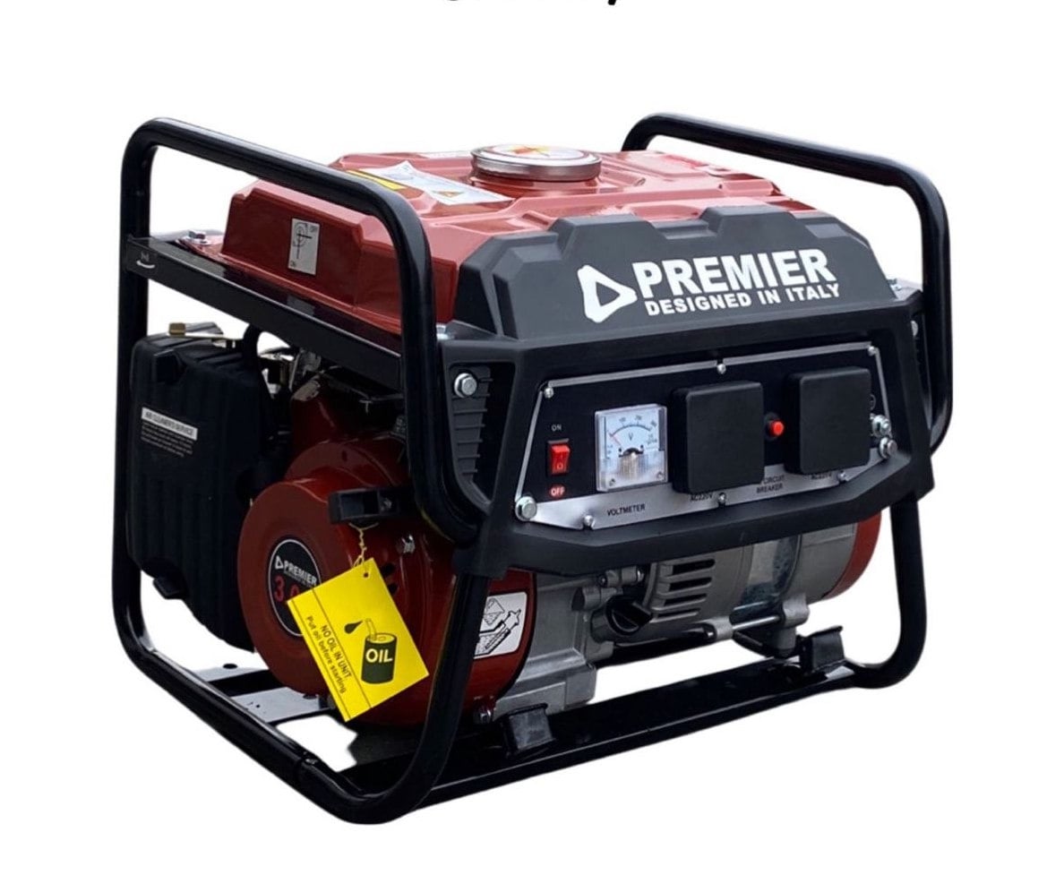 1.2KVA Premier PM2200 Full Copper Gasoline Generator