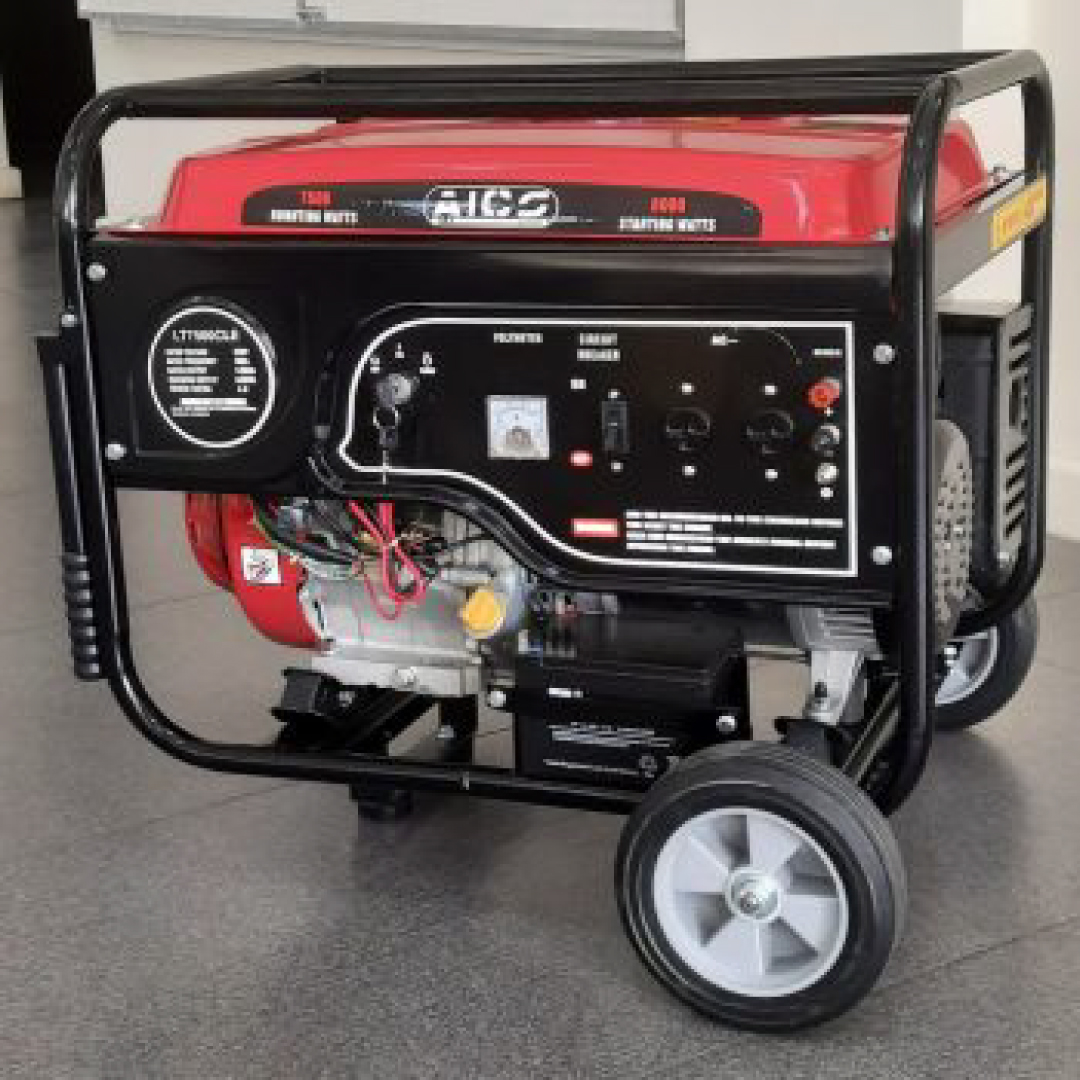 6.5 kVA AICO LT6500CLE Key Start Petrol Generator - Image 2