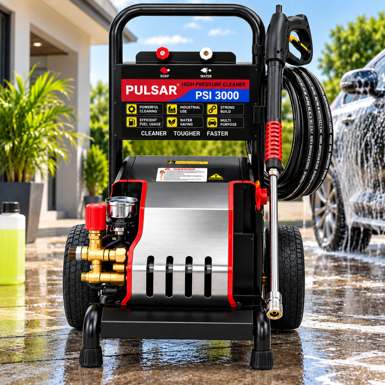 3000PSI Pulsar Electric High Pressure Washer – 2.2kW 220V 50Hz - Image 5