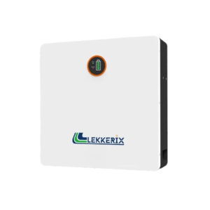 5.12kWh 51.2V 100Ah LEKKERIX LV-BAT-W5.12Da Wall Mounted LiFePO4 Lithium Battery