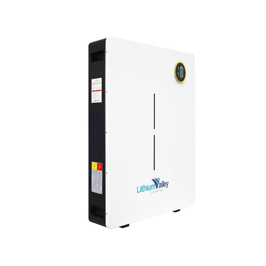 10.24kWh 51.2V 200Ah Lithium Valley LV-BAT-W Wall Mounted LiFePO4 Lithium Battery