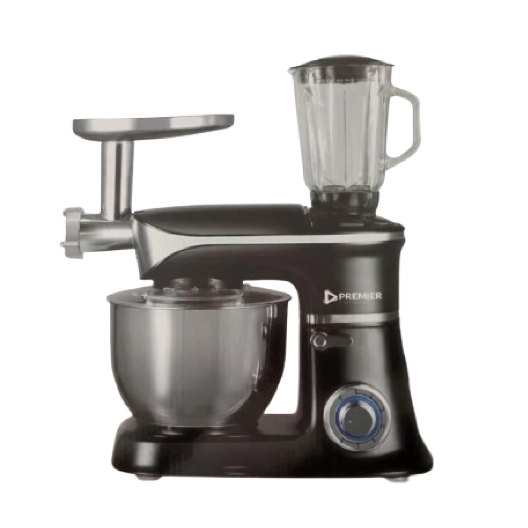 Premier 3-in-1 Blender with Stand Mixer & Meat Mincer – Versatile Kitchen Companion
