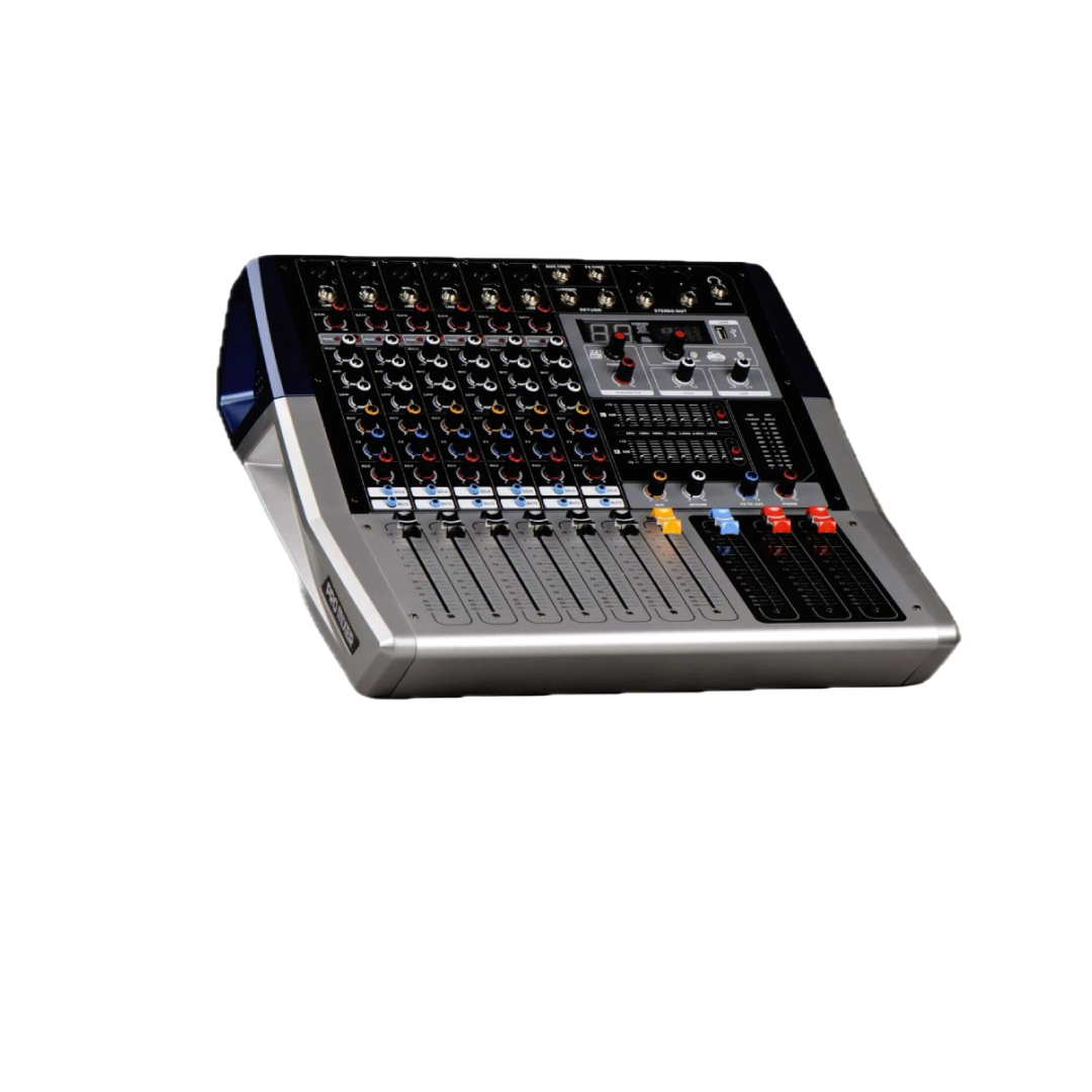 Premier ProMixer KV8 Powered Audio Mixer – Ultimate Sound Control