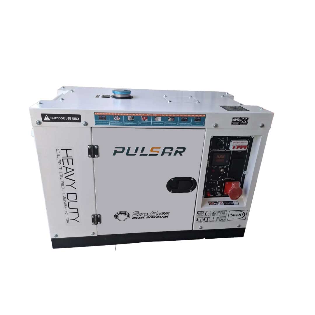 10.5kVA Pulsar Single Phase Diesel Silent Generator - Image 4