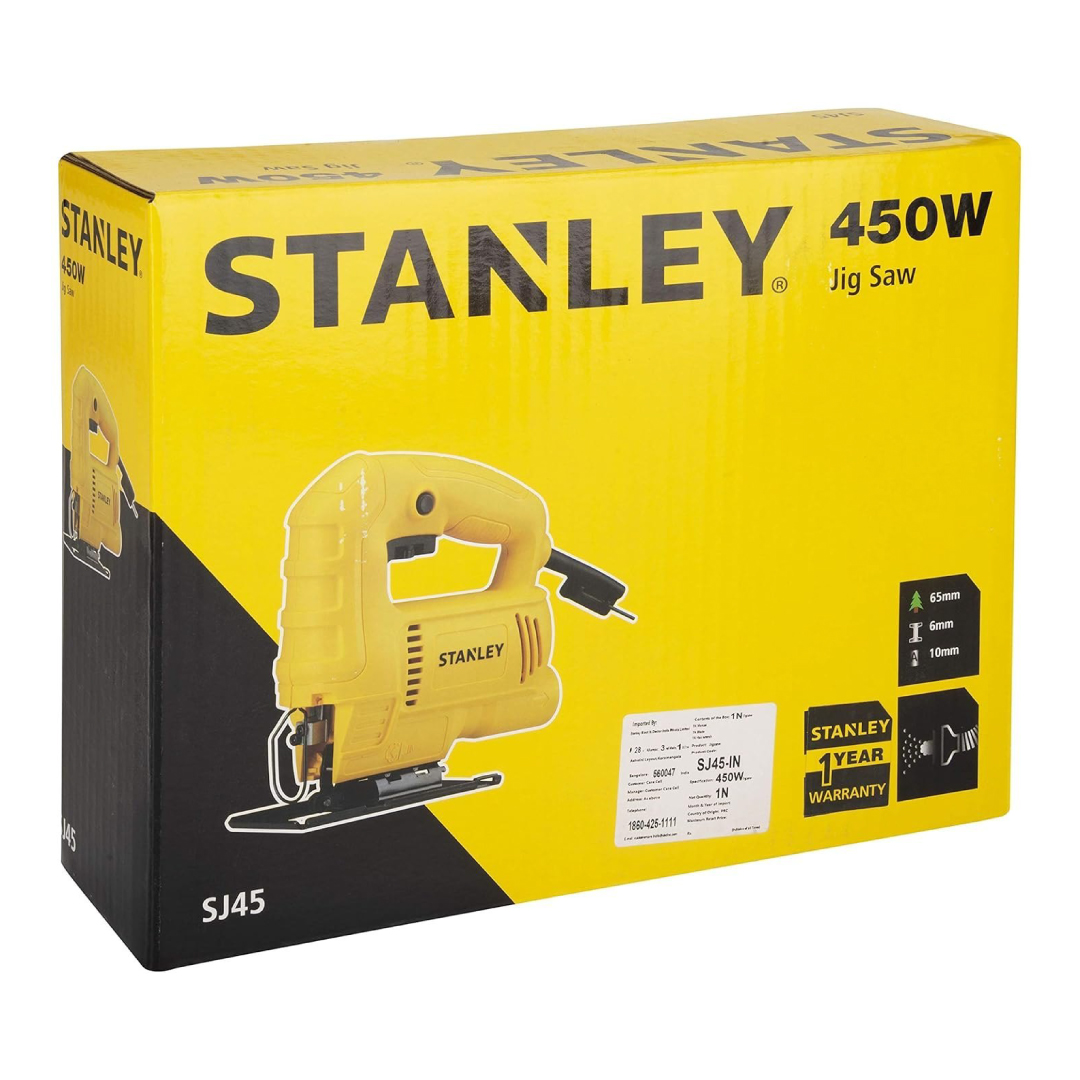 Stanley SJ45 Jigsaw – 450W Precision Cutting Tool - Image 3