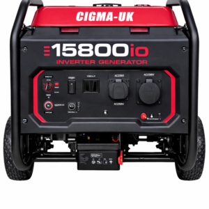 3.75kVA Cigma-UK Petrol Generator (2.8kW Rated, Key Start, Trolley & Wheels) 4000AE2