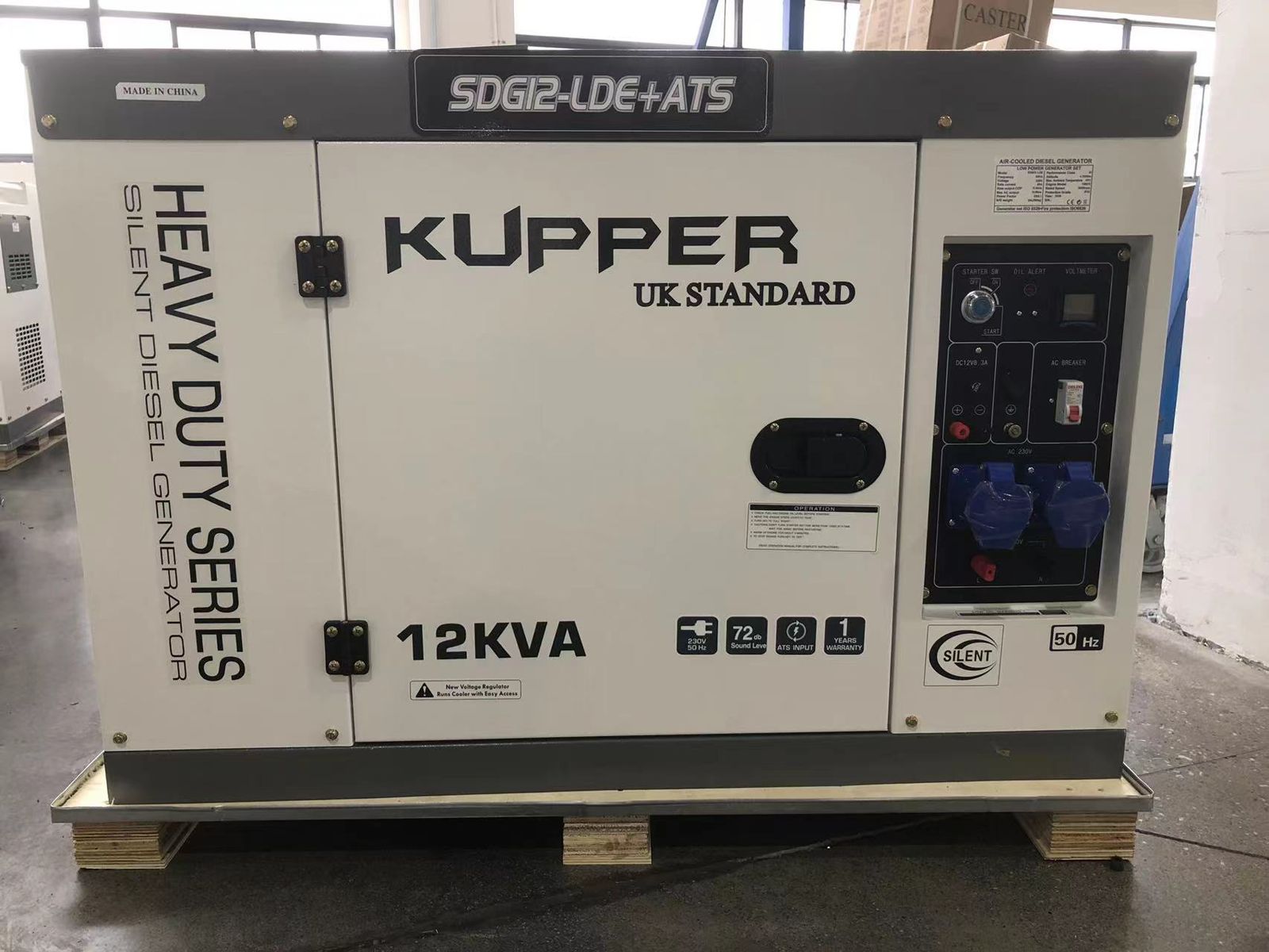 Kupper 12kVA Silent Diesel Generator with ATS - Image 2