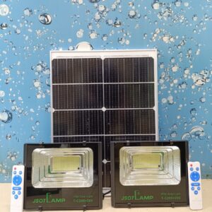 JSOT 2-in-1 200W+200W Solar Floodlights