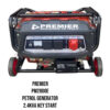 2.4KVA Premier PM2800E Petrol Generator - Key Start - Image 2