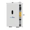 10.24kWh 51.2V 200Ah Lithium Valley LV-BAT-W Wall Mounted LiFePO4 Lithium Battery - Image 3